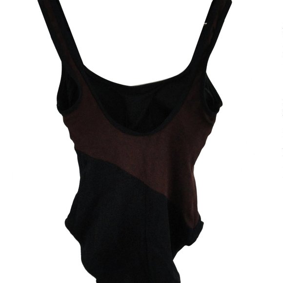 Anne Klein Other - Anne Klein 1 PC Bathing Suit Black & Brown Size 14 SKU 000118-19